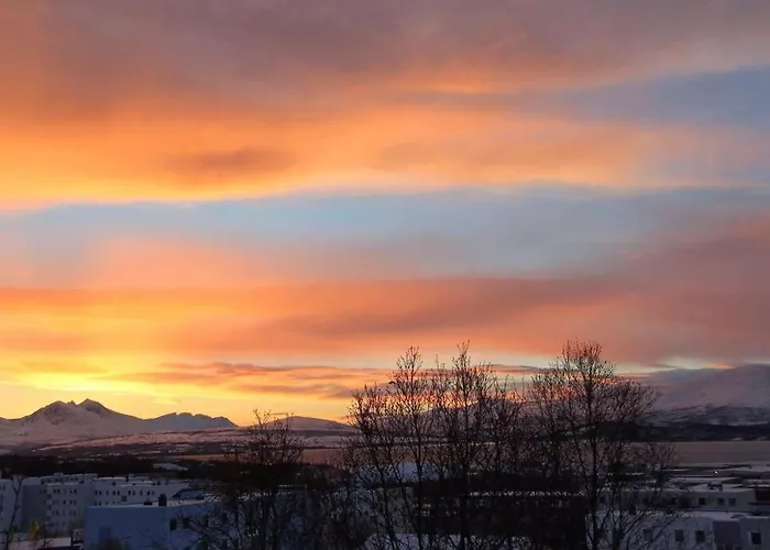 60 Sqm A - Free Parking Appartement Tromsø